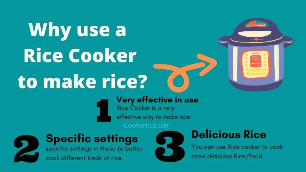 why use a rice cooker to make rice?