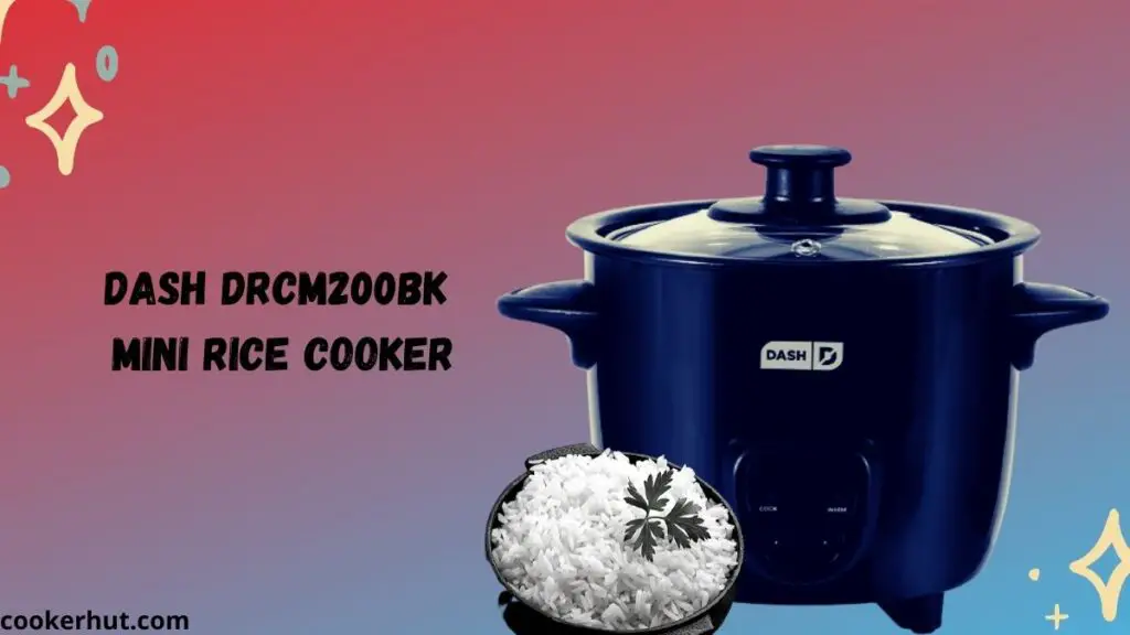 Dash DRCM200BK Mini Rice Cooker