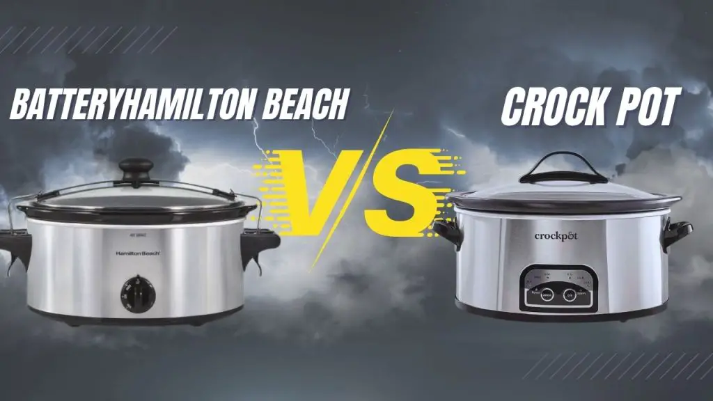 Hamilton Beach slow cooker vs crock pot