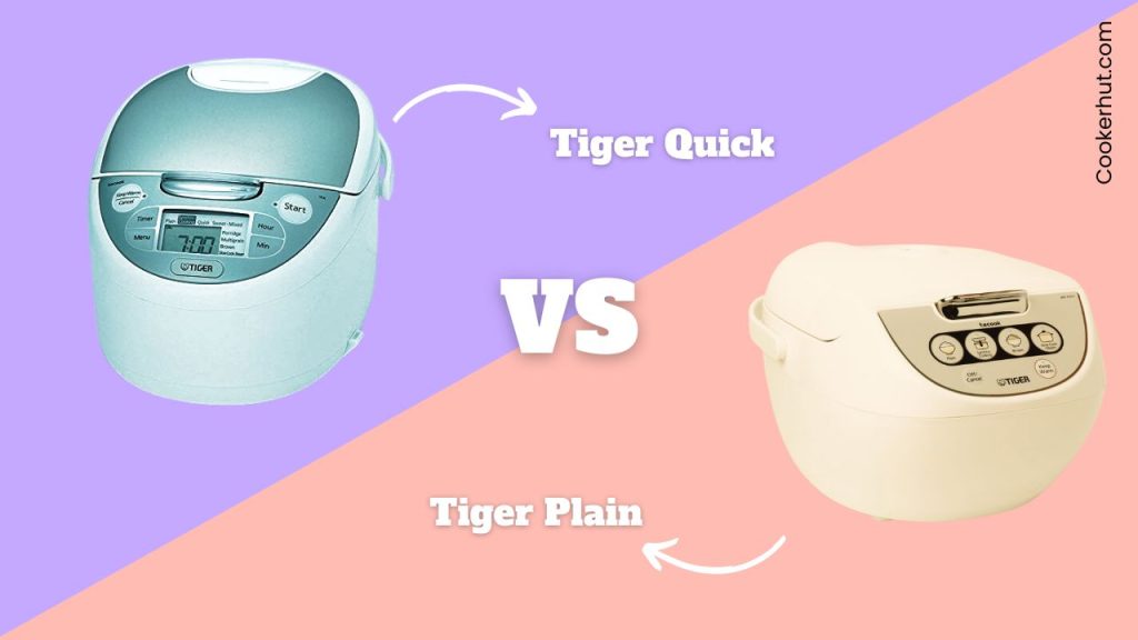 Tiger Plain vs Quick Rice Cooker