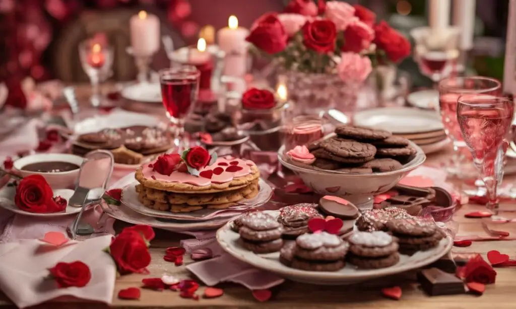 How can cooking a special meal at home make Valentine's Day memorable