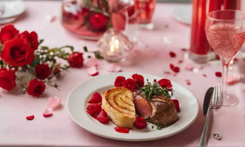 cook a special meal at home for Valentine’s Day